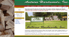 Desktop Screenshot of antoinehardwoods.com
